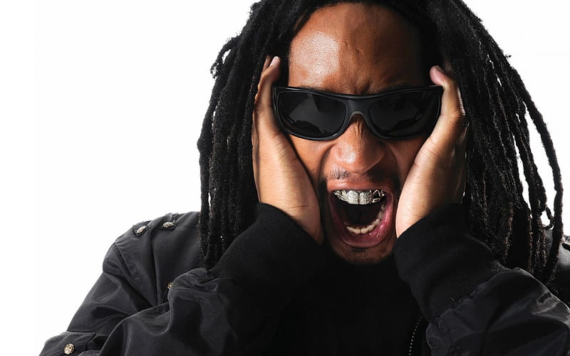 Lil Jon, Jonathan Smith, American rapper, DJ, portrait, black glasses, HD wallpaper