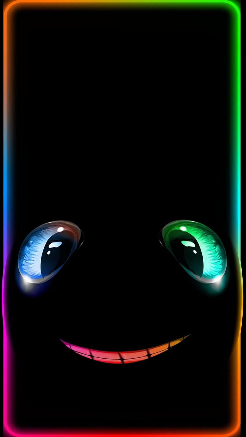 Bola sonriente, emoji, lights, colours, game, HD phone wallpaper