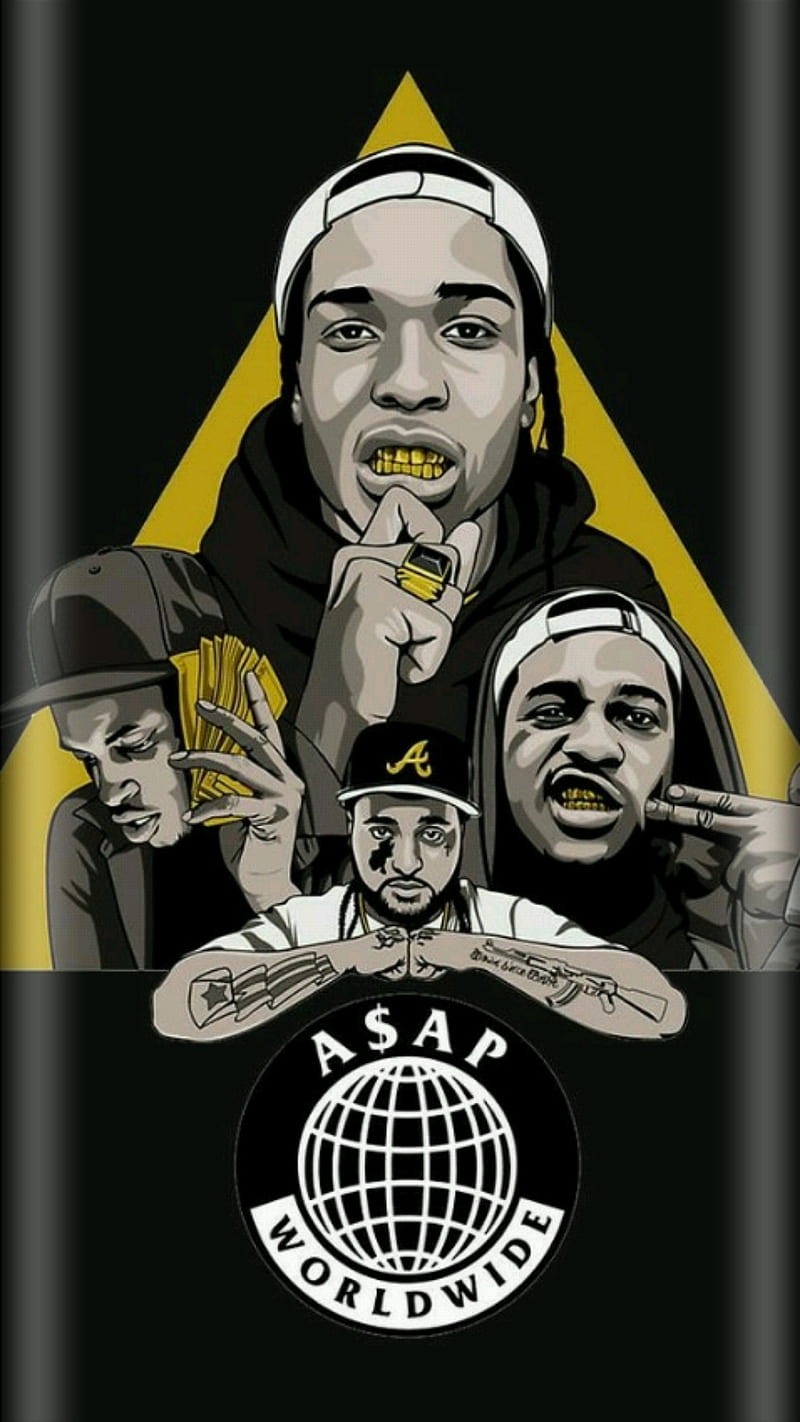 ASAP, art, artist, brand, bud, music, rapper, smoke, supreme, HD phone  wallpaper | Peakpx