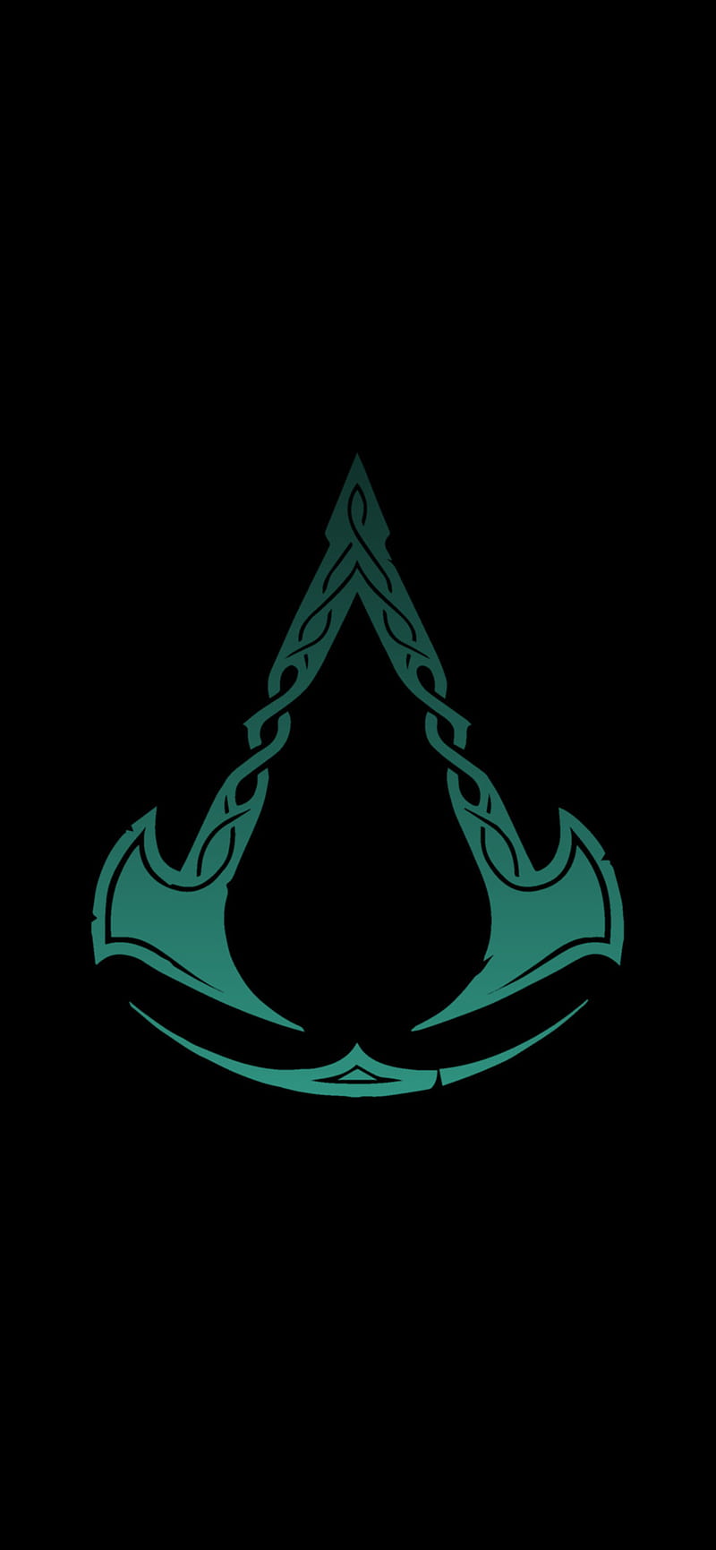 Valhalla Logo, assassins, creed, ps4, ps5, HD phone wallpaper