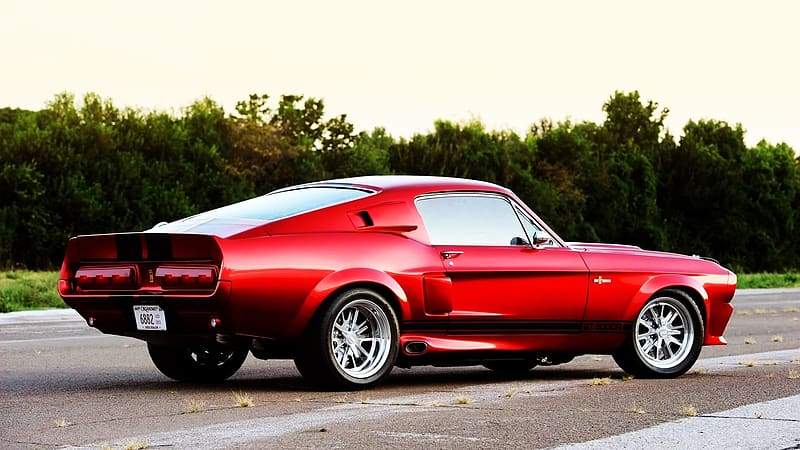 Ford, Muscle Car, Fastback, Vehicles, Shelby Gt500 Classic Recreation, HD wallpaper