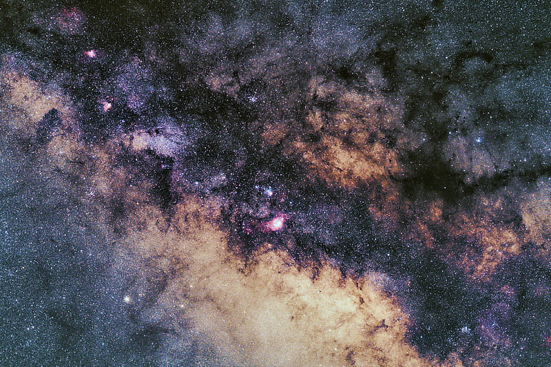 space, universe, milky way, stars, HD wallpaper