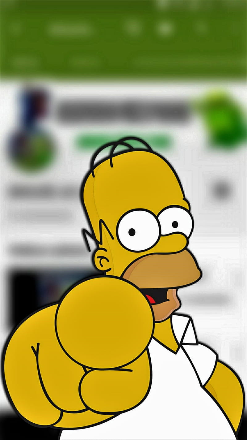 Simpsons, dibujos animados, homero, Fondo de pantalla de teléfono HD |  Peakpx