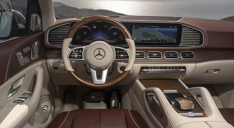 2021 Mercedes-Maybach GLS 600 (US-Spec) - Interior, Cockpit , car, HD wallpaper