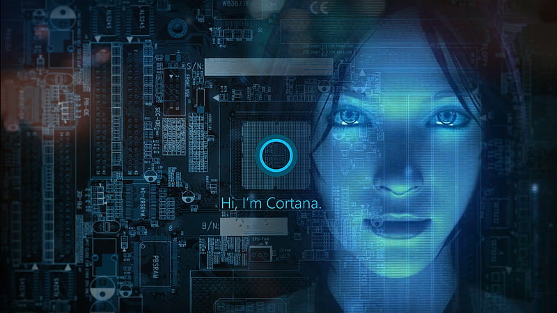 Cortana Windows 10, HD wallpaper