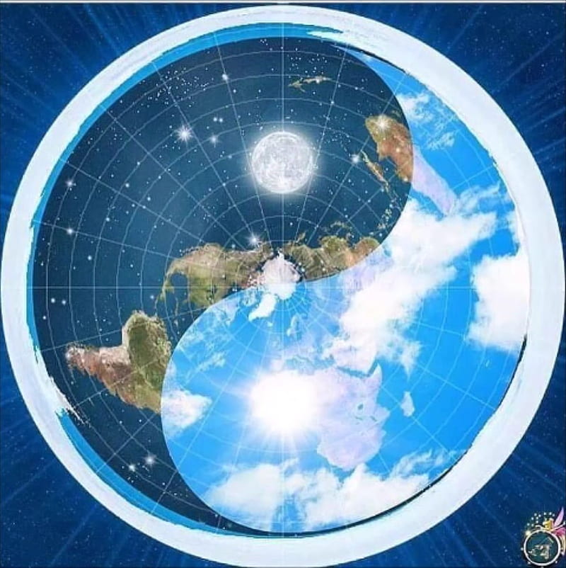 Flat Earth Diagram, dome, firmament, flat earth, HD phone wallpaper