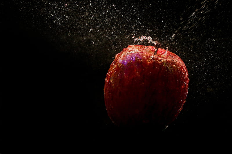 Apple Time Lapse graphy , apple, graphy, food, fruits, HD wallpaper