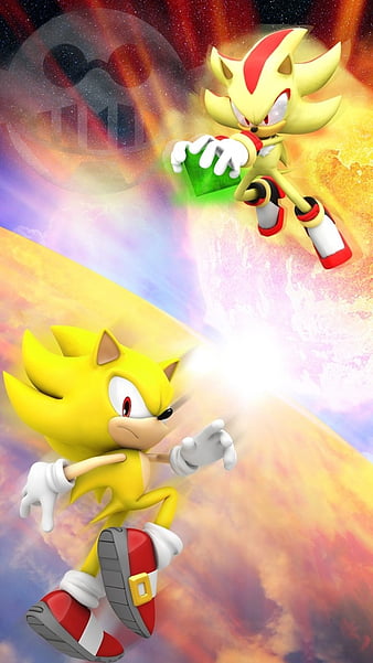 Super Sonic And Super Shadow Wallpapers - Wallpaper Cave