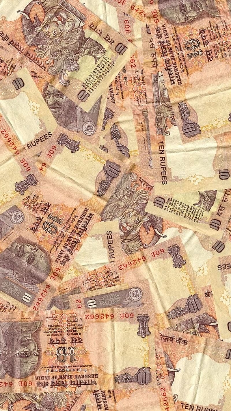 Indian Money, 10 rupees note, 10 rupees, note, indian, money, HD phone wallpaper