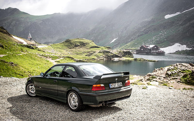 1995 BMW M3 GT, 3-Series, Coupe, E36, Inline 6, car, HD wallpaper