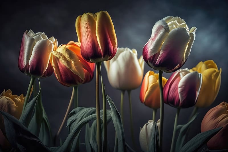 Tulips, Flowers, Spring, Bouquet, HD wallpaper | Peakpx