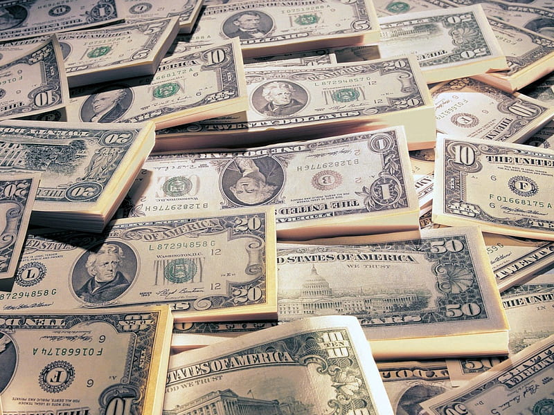 Currency, USA, money, notes, paper, no value, HD wallpaper