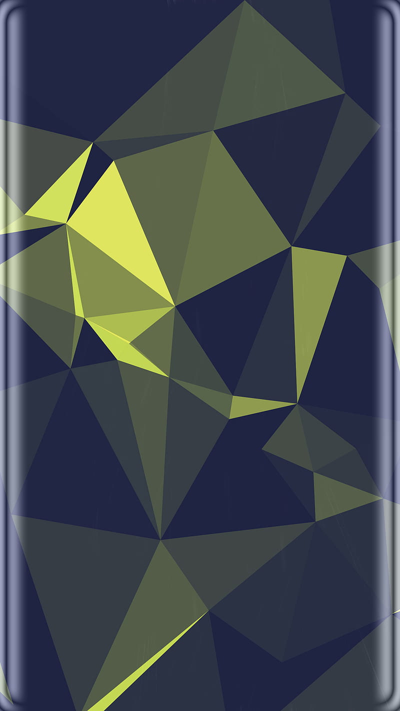 Samsung S8, abstract, curve, galaxy, yellow, HD phone wallpaper