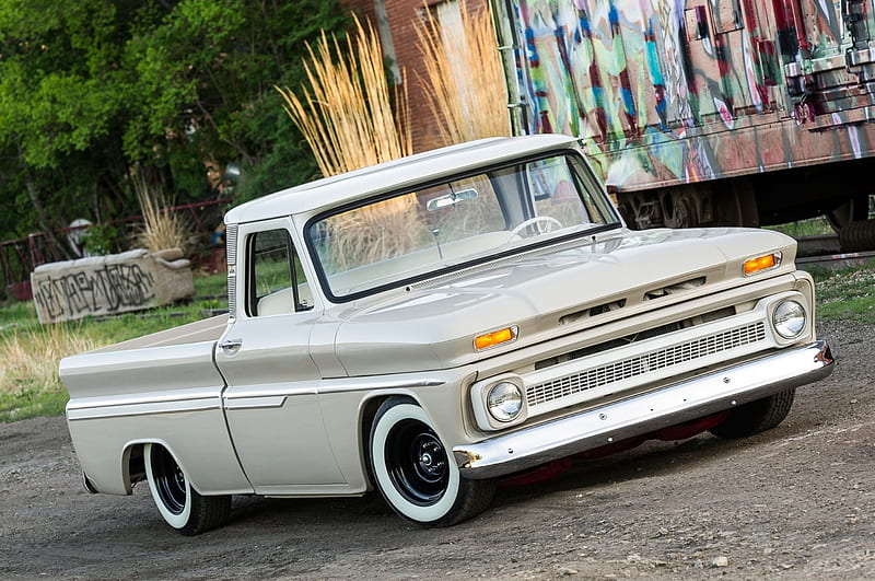 1966-Chevrolet-C10, Classic, GM, Bowtie, 1966, HD wallpaper