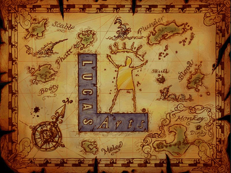 Map, Video Game, Tales Of Monkey Island, HD wallpaper