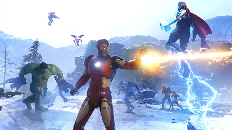 Marvel Avengers War Table, HD wallpaper