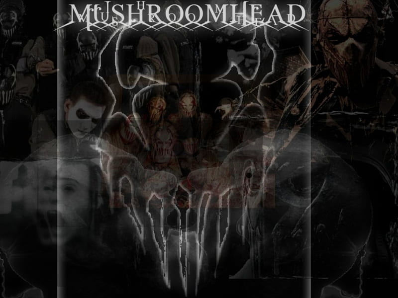 Mushroomhead, Mushroom head, Mushroom, Metal, HD wallpaper