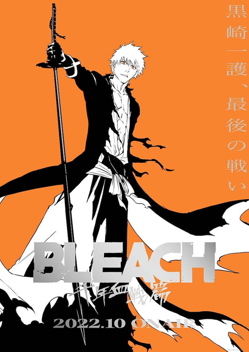 Bleach Thousand-Year Blood War Anime 4K Wallpaper iPhone HD Phone