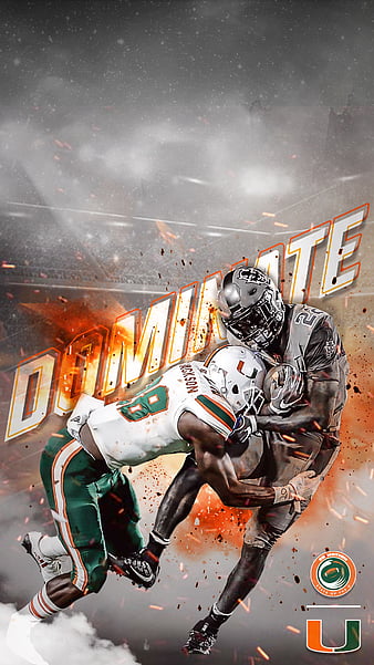 Miami Hurricanes Wallpapers  Top Free Miami Hurricanes Backgrounds   WallpaperAccess