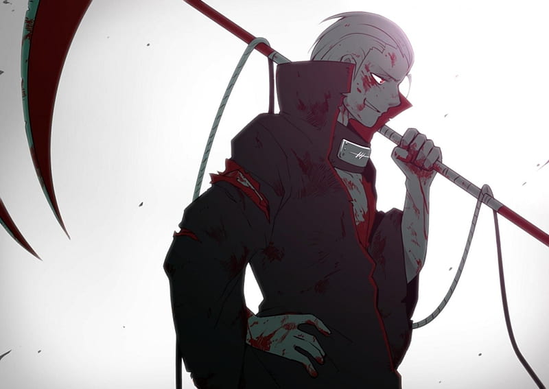 X Px P Free Download Hidan Shinobi Male White Background Akatsuki Blood