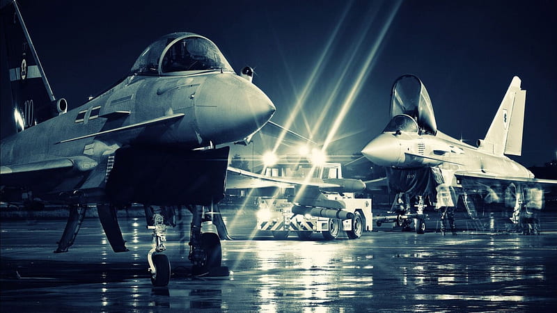 Eurofighter Typhoon, Typhoon, Military, Eurofighter, Plane, HD wallpaper