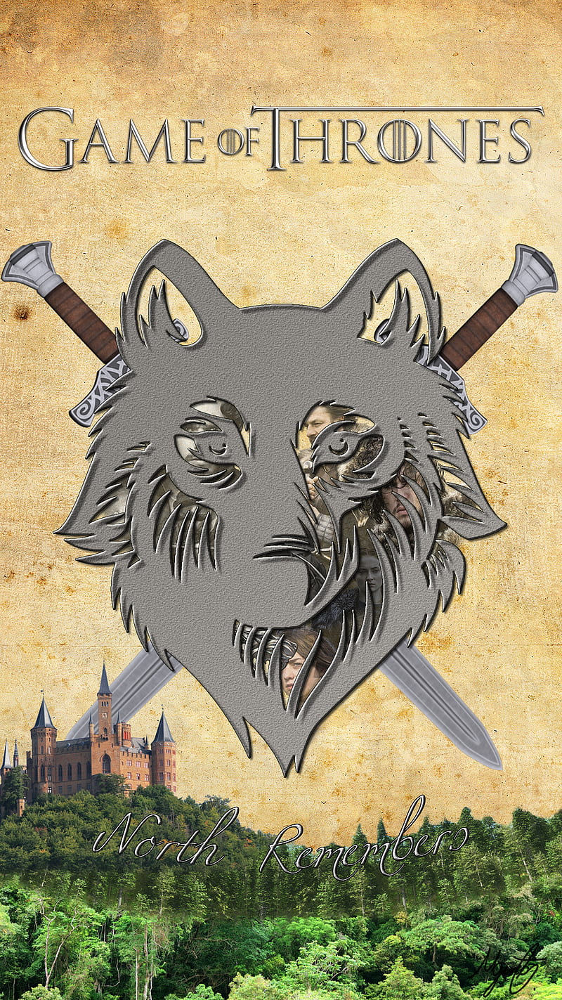 GameOfThrones Starks, game of thrones, got, house stark, starks, tvshow,  wolf, HD phone wallpaper | Peakpx