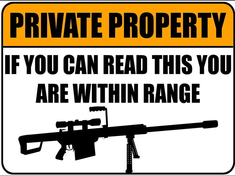 private property - within range, private, range, within, sniper, HD wallpaper
