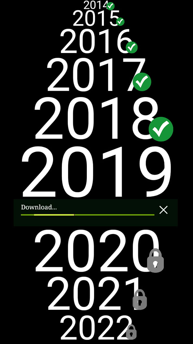 2019 , amoled, black, happy, new, newyear19, theme, year, HD phone wallpaper
