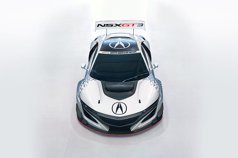 2017 Acura NSX GT3, Coupe, GT Racing, Race Car, Turbo, V6, HD wallpaper