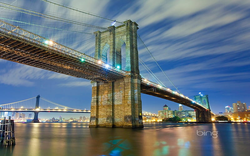 New York City Brooklyn Bridge, HD wallpaper | Peakpx