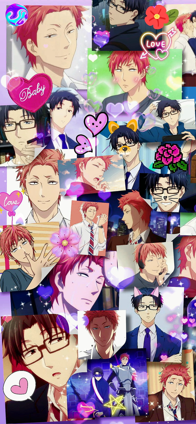 Anime, anime boys, love is hard for otaku, watakoi, HD phone wallpaper |  Peakpx