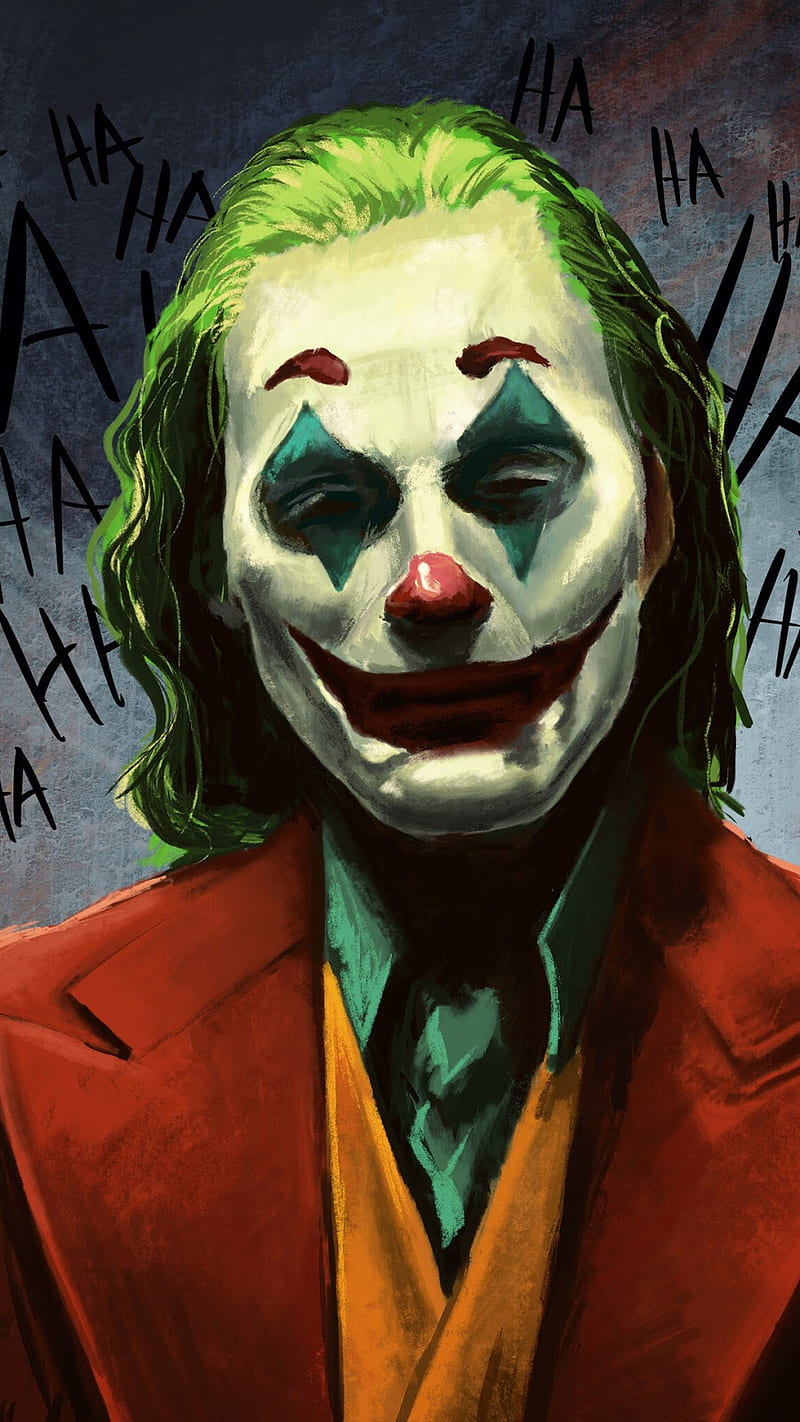 Joker 2019, joker, joker face, villian, joaquin phoenix, HD phone wallpaper  | Peakpx