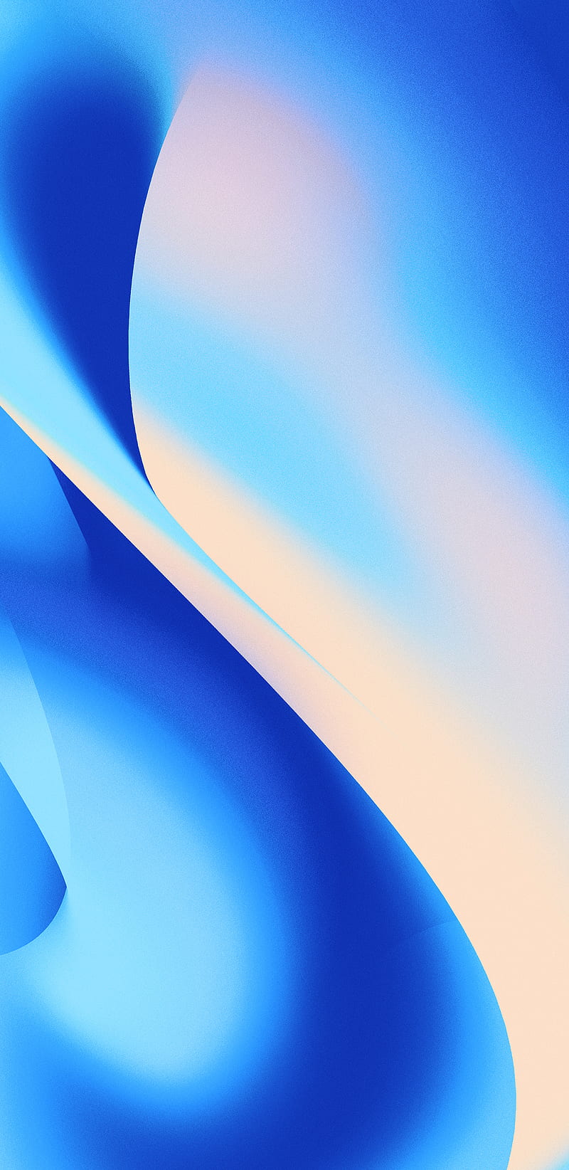 Blue Dawn DefaultC1, abstract, galaxy, galaxy s10, iphone, paper, pattern, sharp, wave, HD phone wallpaper