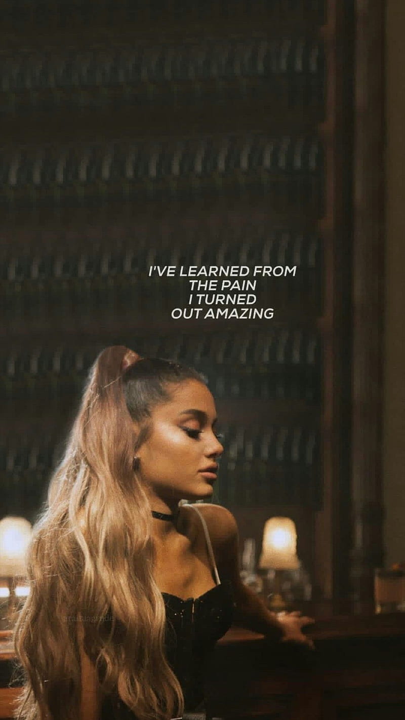 Ntltc quote, ariana grande, ariana quote, arianator, no tears left to cry,  sweetener, HD phone wallpaper | Peakpx