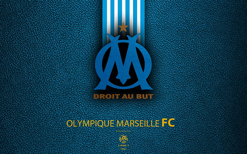 Olympique de Marseille, olympique marseille, soccer, sport, marseille, logo, om, HD wallpaper