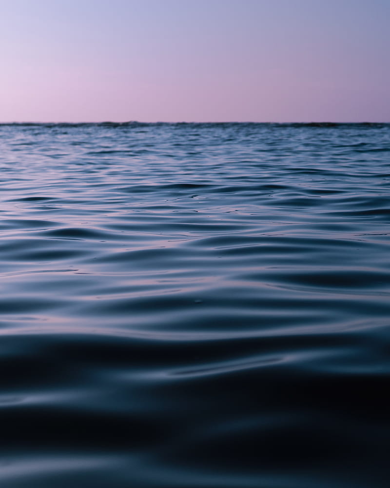 waves, water, surface, body of water, horizon, HD phone wallpaper