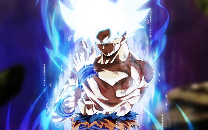 Ultra Instinct Goku Migatte No Gokui, magic, Dragon Ball, Super Saiyan God, DBS, Son Goku, Dragon Ball Super, HD wallpaper