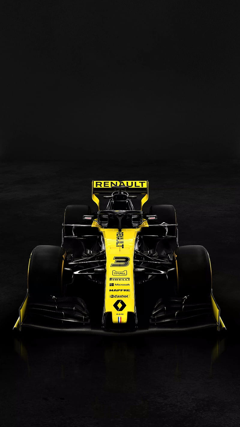 Renault F1, fast, formula 1, formula one, france, race, turbo, yellow ...
