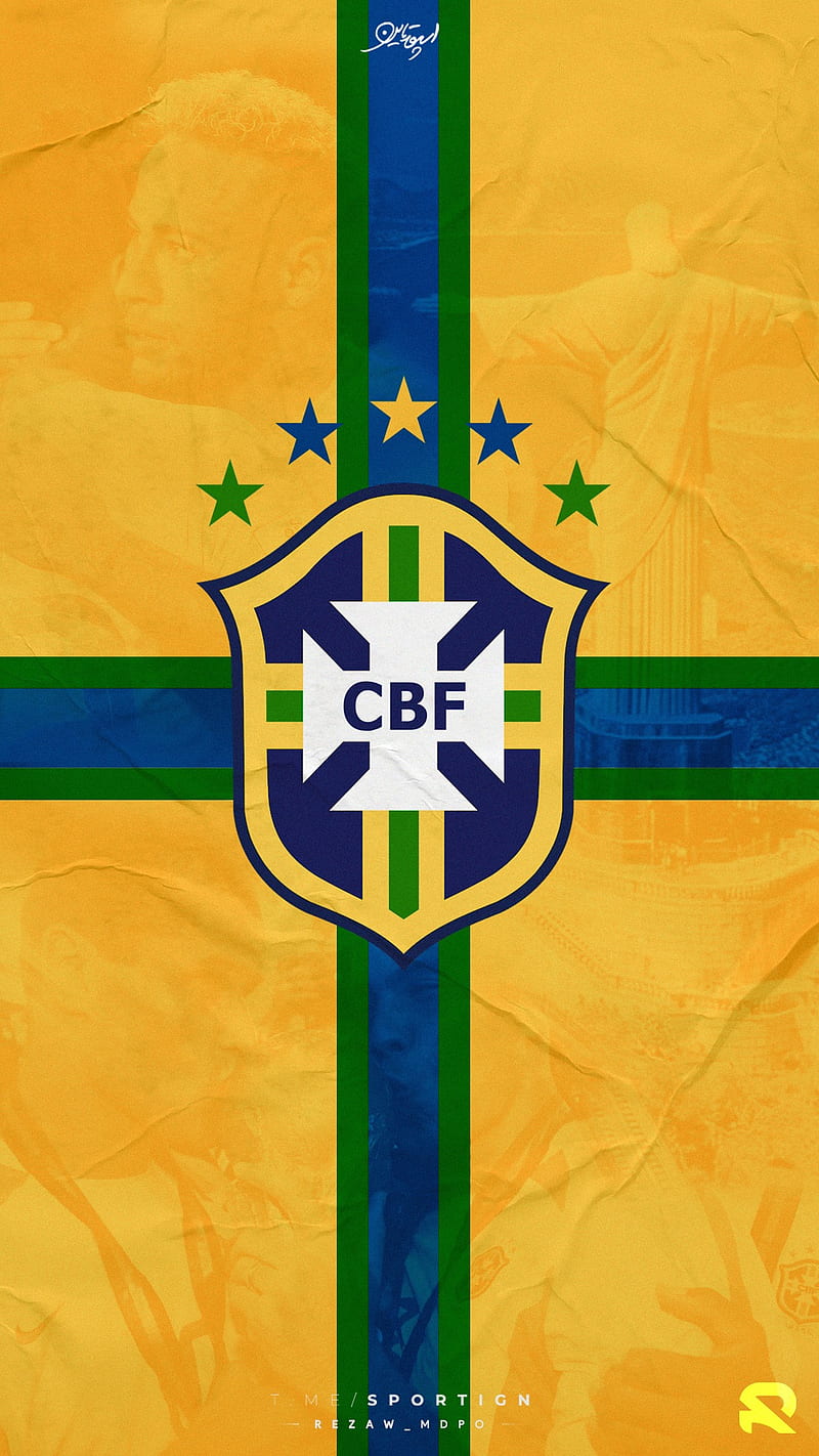 Brazilian Soccer, brazilian team, cbf, HD phone wallpaper