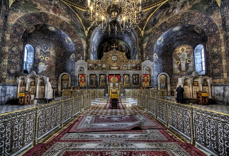 orthodox Religion at Kievo Pecherskaya Larva, religion, orthodox, HD wallpaper