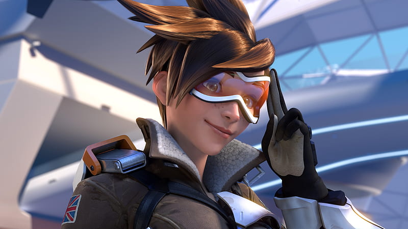 Tracer, overwatch, games, xbox-games, ps-games, pc-games, HD wallpaper