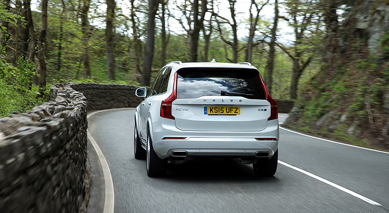 2016 Volvo XC90 (UK-Spec) Inscription (Ice White) - Rear , car, HD wallpaper