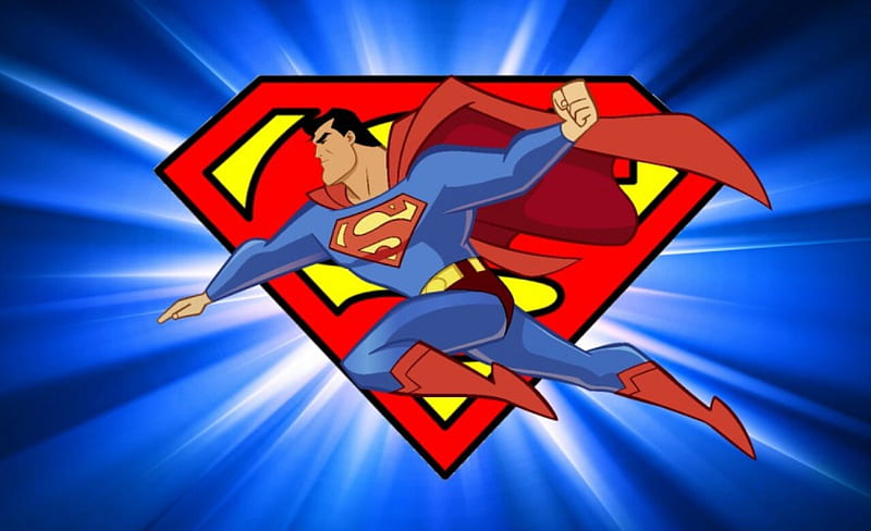 Superman tas, dc comics, series de televisión, cómics, dibujos animados,  superman, Fondo de pantalla HD | Peakpx