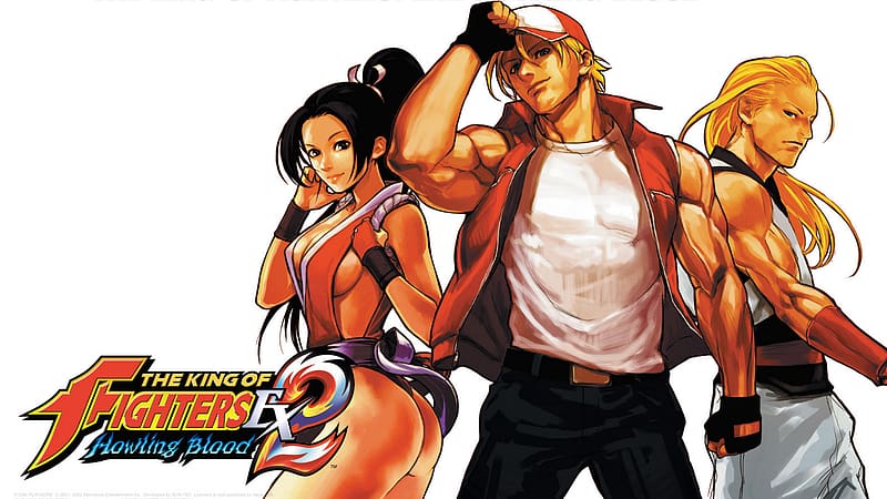 Video Game, Mai Shiranui, Terry Bogard, Andy Bogard, King Of Fighters Ex 2: Howling Blood, HD wallpaper