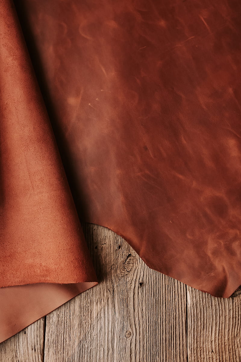 Brown Textile on Brown Wooden Table, HD phone wallpaper