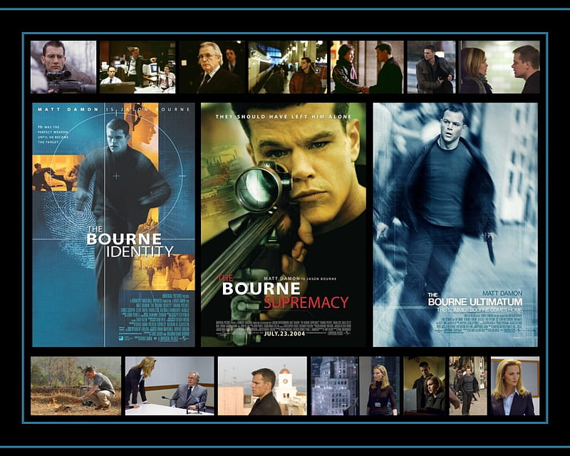 The Bourne Trilogy, identity, jason bourne, supremecy, bourne, ultimatum,  HD wallpaper | Peakpx
