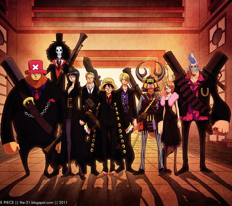 Anime, One Piece, Tony Tony Chopper, Usopp (One Piece), Roronoa Zoro, Monkey D Luffy, Nami (One Piece), Sanji (One Piece), Brook (One Piece), Nico Robin, Franky (One Piece), HD wallpaper