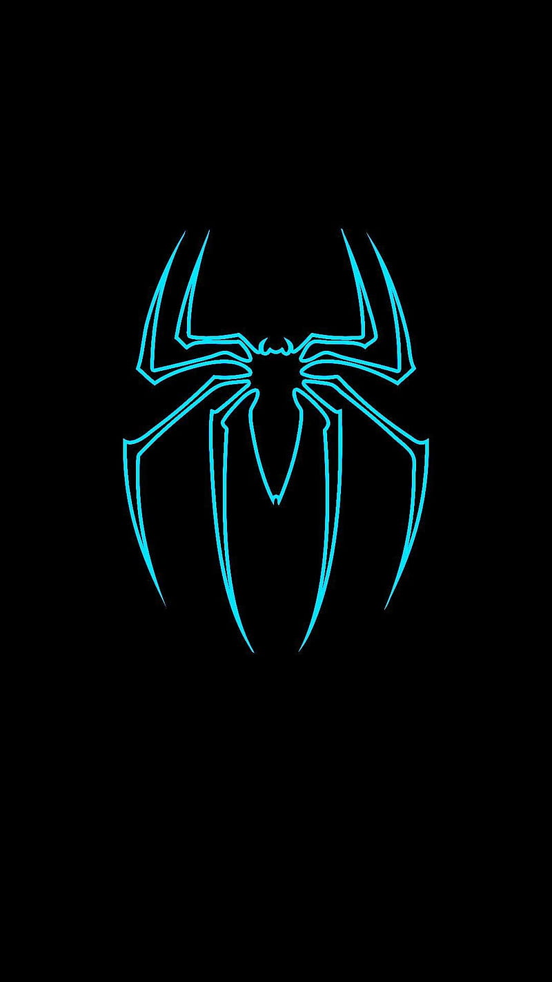 Spider-man, desenho, digital, logo, spiderman, HD phone wallpaper