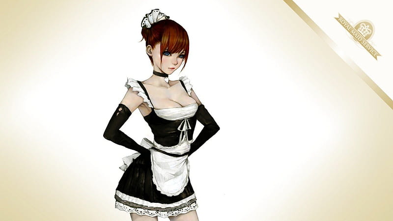Redhead Maid