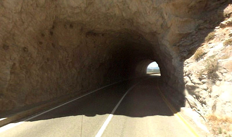 Cave Rock Tunnels, mountain, scenic, tunnel, rock, HD wallpaper